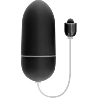 Waterproof Vibrating Egg Black - 10 Modes