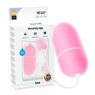 Waterproof Pink Vibrating Egg - Sensational Pleasure Anywhere