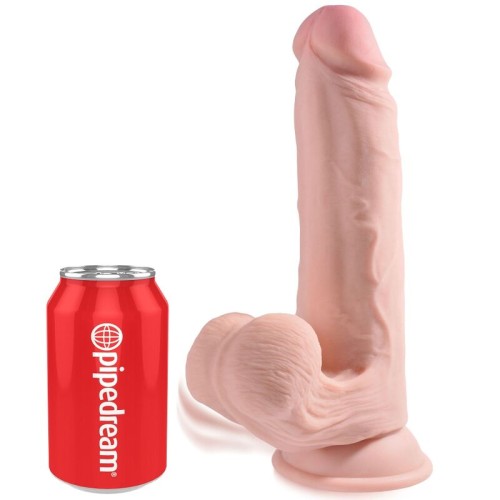 King Cock Plus 3D Dildo with Realistic Balls