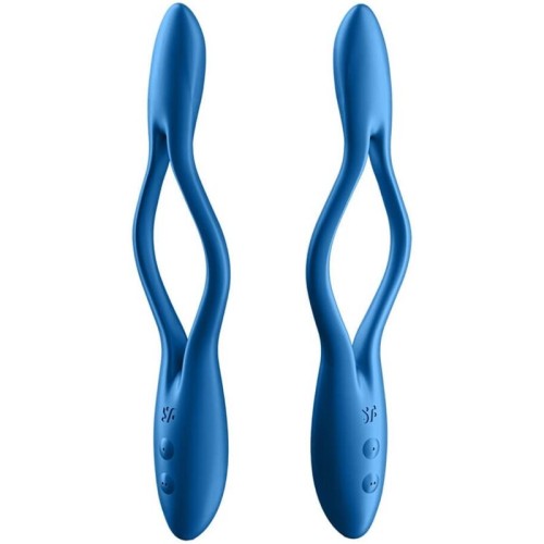 Satisfyer Elastic Game Multi Vibrator Blue - Flexible Pleasure