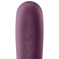 Satisfyer Dual Kiss Clitoral Stimulator Purple