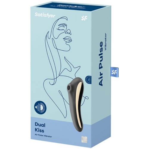 Satisfyer Dual Kiss Clitoral Stimulator for Ultimate Pleasure