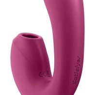 Satisfyer - Sunray App Controlled Stimulator and Vibrator Red