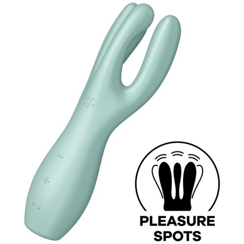 Satisfyer Threesome 3 Vibrator Green