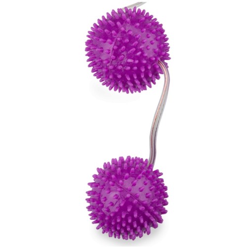 Baile Deeply Pleasure Textured Balls Purple 3.60 Cm