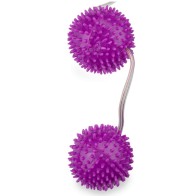 Baile Deeply Pleasure Textured Balls Purple 3.60 Cm