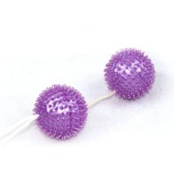 Baile Deeply Pleasure Textured Balls Purple 3.60 Cm