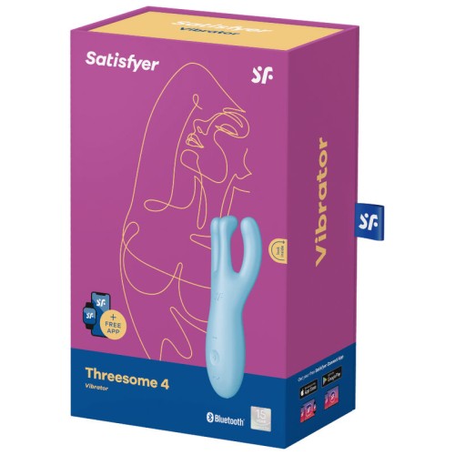 Satisfyer Threesome 4 Vibrator with App Control