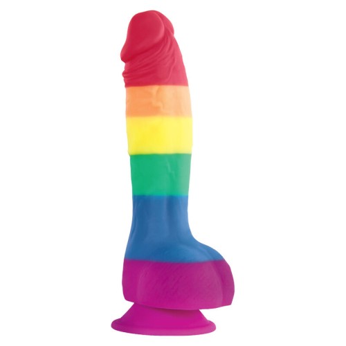Pride Flag Dildo for Colorful Adventures