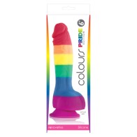 Pride Flag Dildo for Colorful Adventures