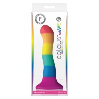 Colors Wave LGBT Dildo for Ultimate Pleasure