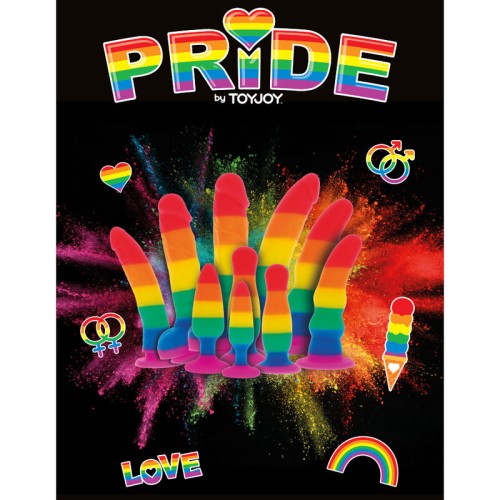Colors Wave LGBT Dildo for Ultimate Pleasure