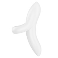 Satisfyer Bold Lover Finger Vibrator White | Powerful Clitoral Stimulation