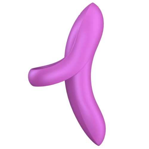 Satisfyer Bold Lover Finger Vibrator Pink