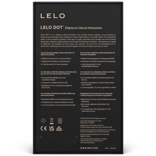 LELO DOT Clitoral Stimulator Aqua Green
