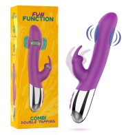 Combi Double Tapping Vibrator - Ignite Your Senses