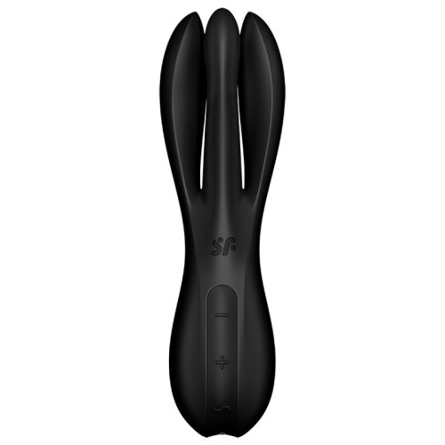 Satisfyer Threesome 2 Black Vibrator - Triple Pleasure