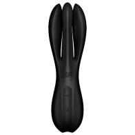 Satisfyer Threesome 2 Black Vibrator - Triple Pleasure