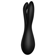 Satisfyer Threesome 2 Black Vibrator - Triple Pleasure
