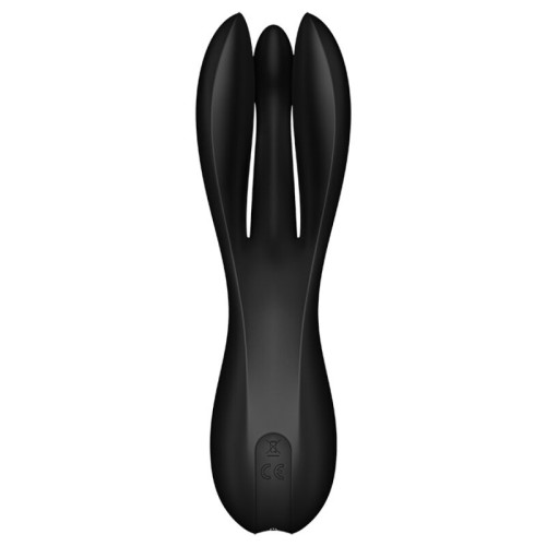 Satisfyer Threesome 2 Black Vibrator - Triple Pleasure