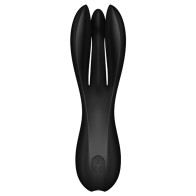 Satisfyer Threesome 2 Black Vibrator - Triple Pleasure