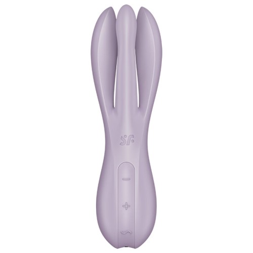 Satisfyer Threesome 2 Vibrator Purple - Intense Sensation