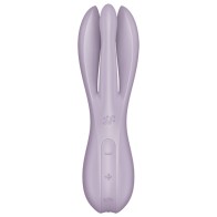 Satisfyer Threesome 2 Vibrator Purple - Intense Sensation