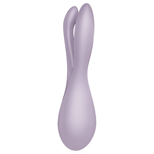 Satisfyer Threesome 2 Vibrator Purple - Intense Sensation