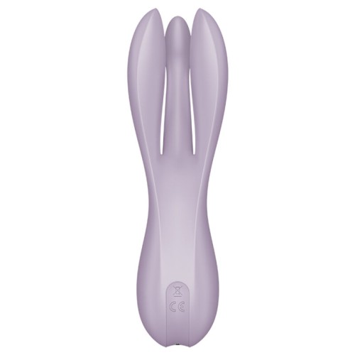 Satisfyer Threesome 2 Vibrator Purple - Intense Sensation
