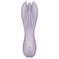 Satisfyer Threesome 2 Vibrator Purple - Intense Sensation