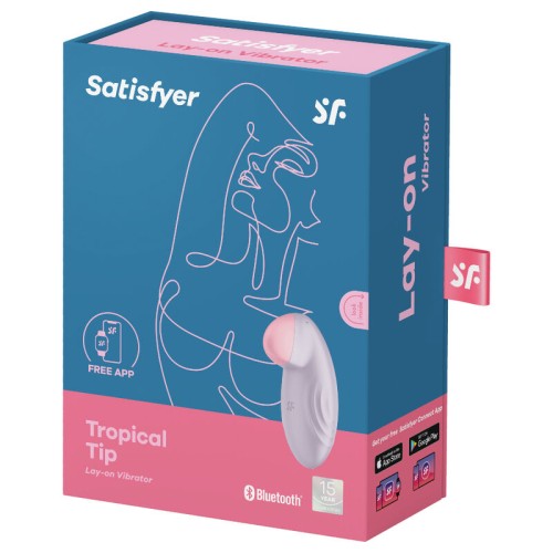 Satisfyer Tropical Tip Vibrator for Deep Clitoral Pleasure