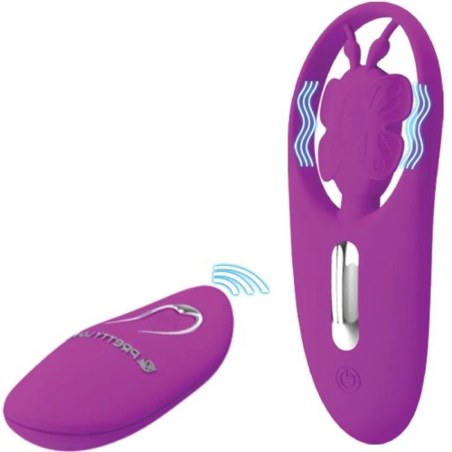 Pretty Love Dancing Butterfly Clitoral Stimulator with Remote