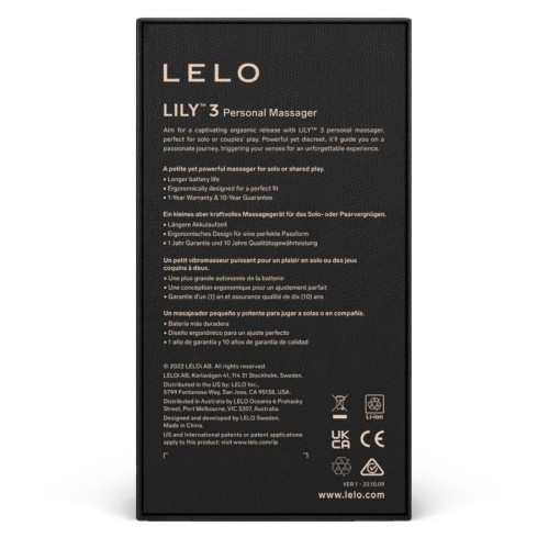 Lily 3 Personal Massager Purple