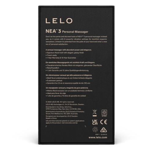 NEA 3 Masajeador Personal Negro