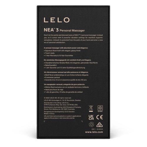 Masajeador Personal NEA 3 para Placer Máximo