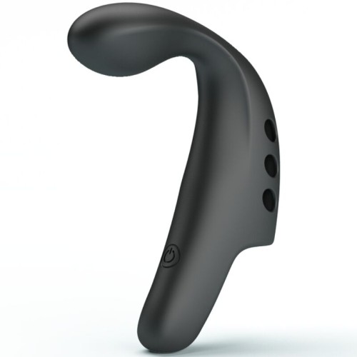 Pretty Love Gorgon Black Finger Vibrator - Powerful & Compact