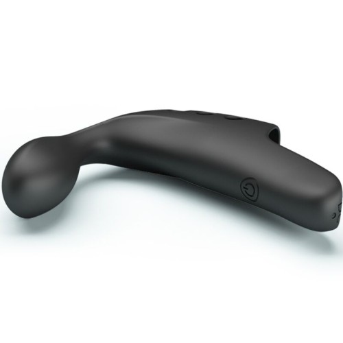 Pretty Love Dedal Vibrador Gorgon Negro - Potente y Compacto
