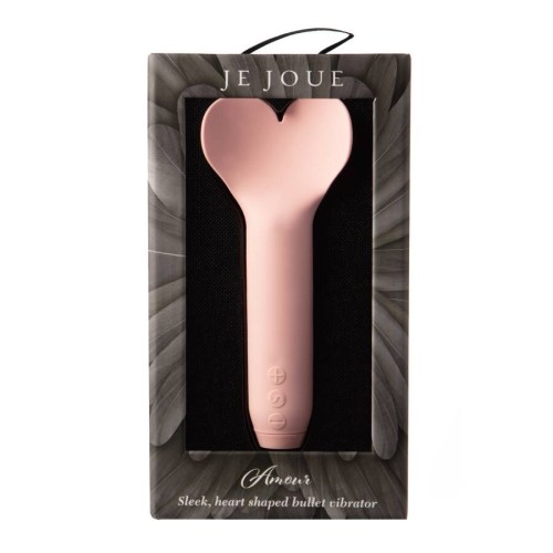 Amour Heart Tip Vibrating Bullet for Playful Sensations