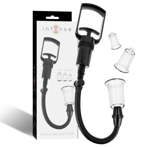 Intense Nipple Vacuum Pump 3 Interchangeable Cups