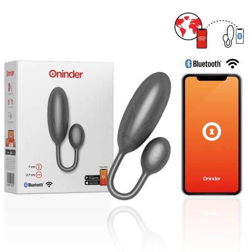Denver Huevo Vibrador - Dispositivo de Placer para Parejas