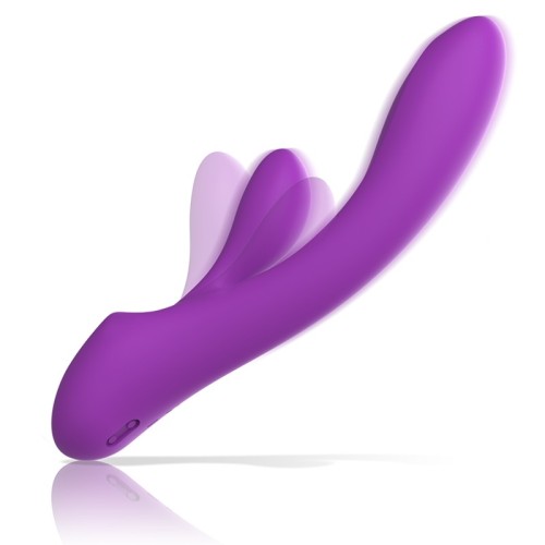 Intense - Luigi Liquid Silicone Rabbit Vibrator Purple