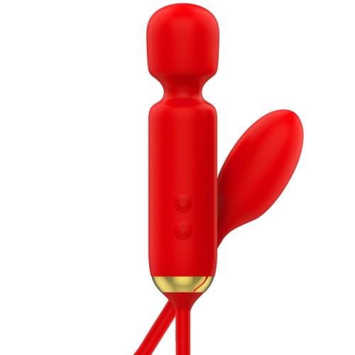Toscana Varita De Doble Placer Huevo Vibrador