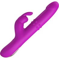 Reese Rabbit Vibrator with Rotation - Plush Experience