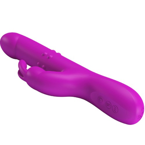 Reese Rabbit Vibrator with Rotation - Plush Experience