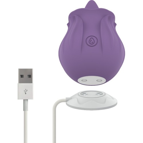 Intense Violet Clitoral Stimulator with 10 Vibration Patterns