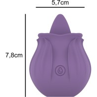 Intense Violet Clitoral Stimulator with 10 Vibration Patterns