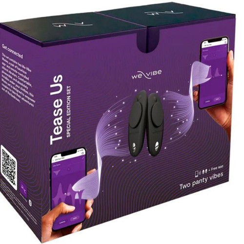 Tease Us Set Moxie + Moxie - App Controlled Portable Vibrators
