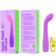 Bgee Heat Infinite Deluxe Vibrador Recargable Silicona Lavanda