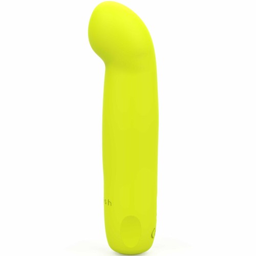Bcute Curve Infinite Classic Rechargeable Vibrator Yellow