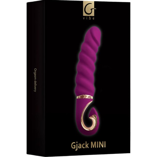 Gjack Mini Vibrador Silicona Morado
